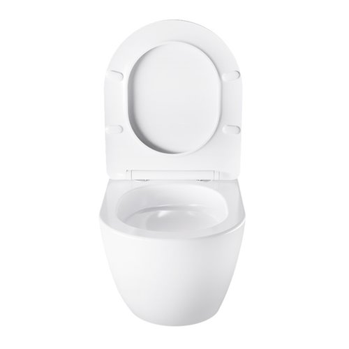 Biała miska wc wisząca Rimless NERO-WH-03 Tornado Hydrosan