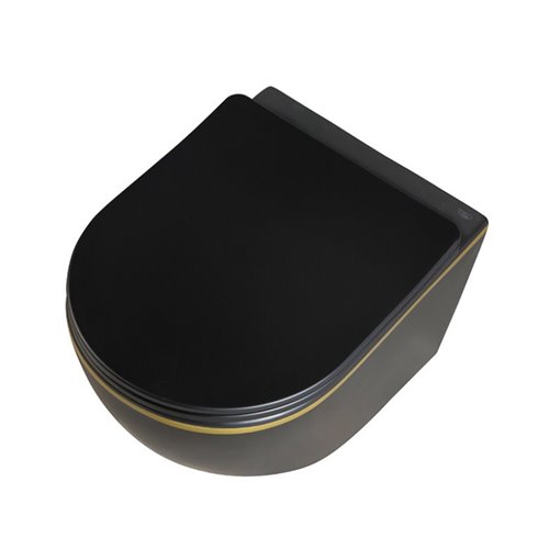 Zestaw podtynkowy kompletny stelaż + miska PEAK-MTB-GL-RIM-03 + przycisk ST+H GOLD