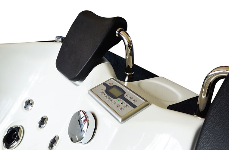 Wanna spa z hydromasażem asymetryczna 180x122 cm MUS-1062 PRAWA