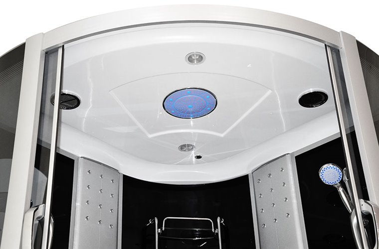 Duża kabino wanna Spa z hydromasażem 150x150 cm MO-08150