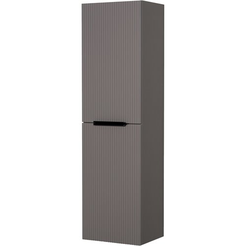 Słupek łazienkowy frezowany wiszący wysoki 143,5x40 Sydney kolor taupe