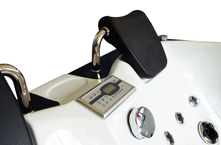 Wanna spa z hydromasażem asymetryczna 180x122 cm MUS-1062 LEWA