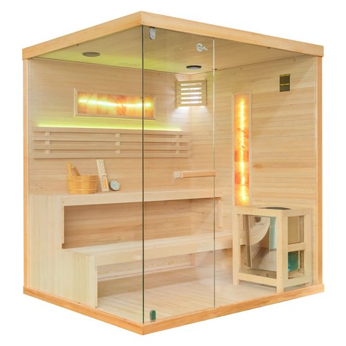 Sauna sucha fińska piec 8 KW Harvia BC80 180X160X200CM MO-EP4SP XL Mazur
