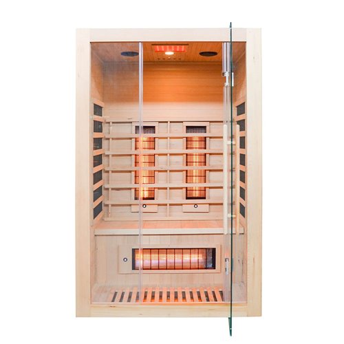 Sauna na podczerwień dwuosobowa 120X105X190CM MO-EA2R Infrared Mazur