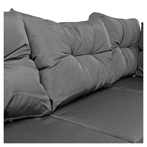 Zestaw mebli ogrodowych z technorattanu narożnik tarasowy Salto