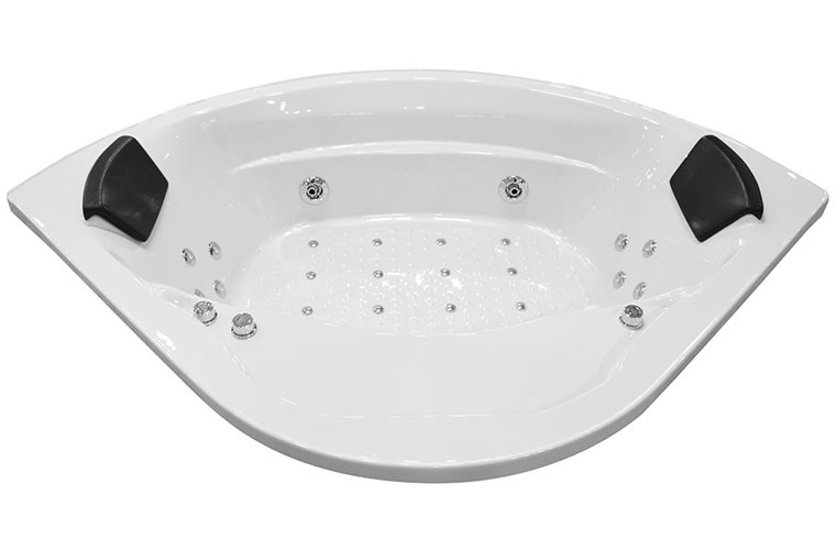 Duża kabino wanna Spa z hydromasażem 150x150 cm MO-08150