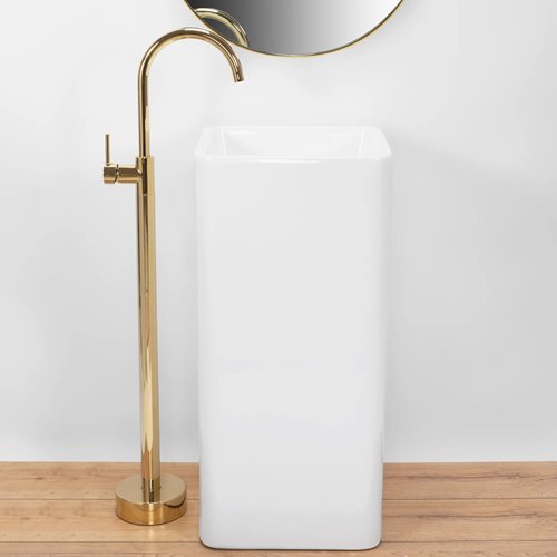 Umywalka wolnostojąca ceramiczna Holly Rea