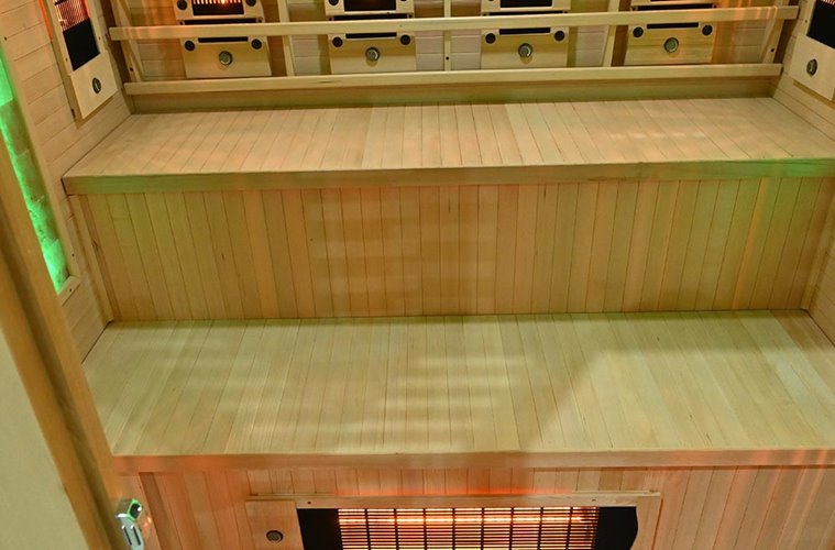 Sauna na podczerwień kamień solny + turmaliny 180X160X200CM MO-RL4ST XL Infrared Mazur