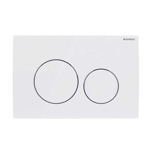 Zestaw podtynkowy stelaż GEBERIT DUOFIX + miska NERO-WH-02 + przycisk DELTA 20 biały