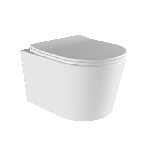 Biała miska wc wisząca Rimless Elite Tornado ELITE-WH-03 Hydrosan