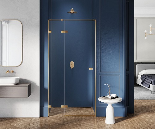 Drzwi prysznicowe 110 cm EXK-1720 Avexa Gold Brushed New Trendy