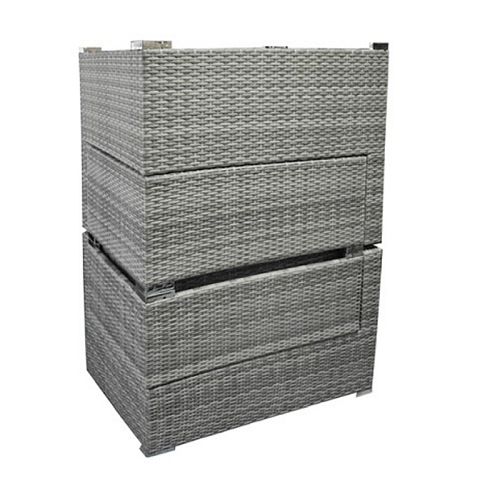 Zestaw mebli ogrodowych z technorattanu Rodos Loge Garden