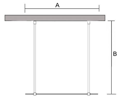 Ścianka prysznicowa 100 cm BKP252T10 Easy-In