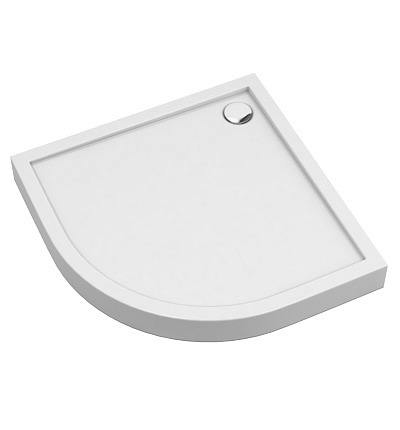 Brodzik prysznicowy na nośniku, półokrągły 90x90 Camden 90/O