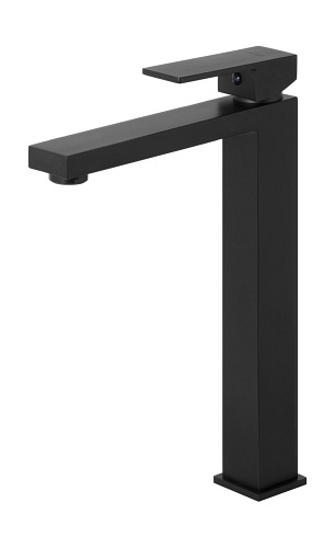 Czarna bateria umywalkowa wysoka CMB3029BL Ango Corsan
