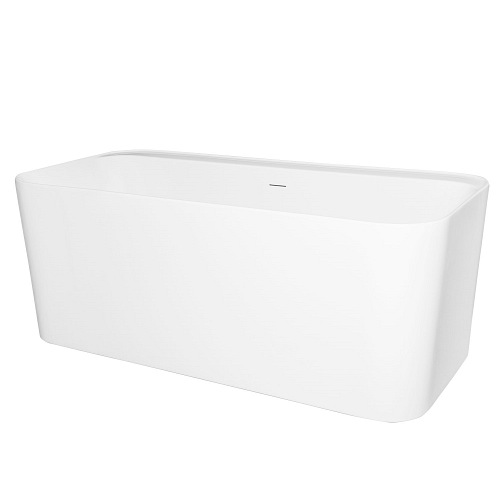 Przyścienna wanna wolnostojąca, 150 cm Emma Kerra