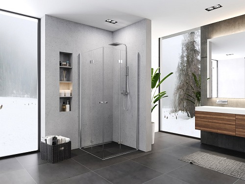 Kabina prysznicowa drzwi składane 90x90 Superia New Trendy K-0589