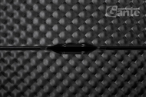 Regał łazienkowy wiszący szklane fronty czarny uchwyt Glow Gante