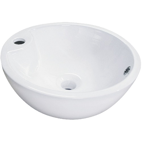 Okrągła umywalka nablatowa 40 cm KR-40 Kerra