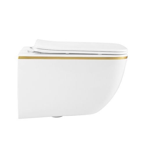 Zestaw podtynkowy stelaż GEBERIT DUOFIX + miska YUZU-WH-GL-TR-03 + przycisk DELTA 01 biały