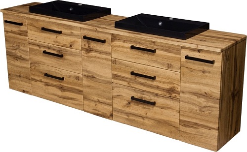 Szafka z umywalką 210 cm 39/C3 seria Fokus Loft Gante