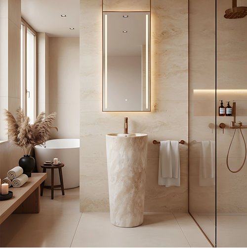 Umywalka wolnostojąca ceramiczna Blanka Savana Mat Rea