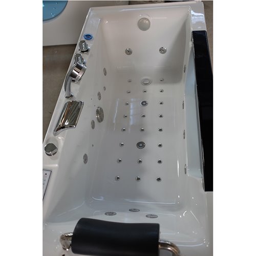 Wanna z hydromasażem prostokątna 162x75 cm Gomera 938C Hydrosan