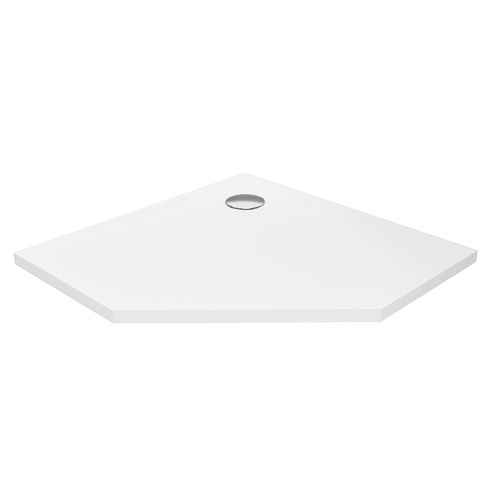 Brodzik pięciokątny 90x90 konglomerat New Trendy Nex B-0452