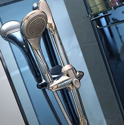 Asymetryczna kabina z hydromasażem 120x85 cm MO-02188 prawa