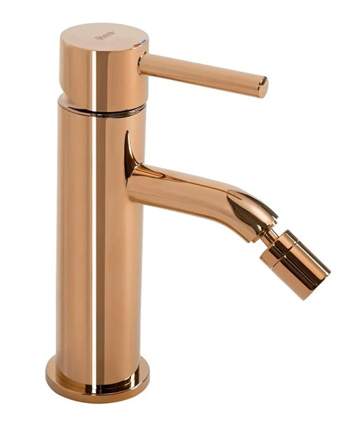 Miedź połysk bateria bidetowa Lungo Rea