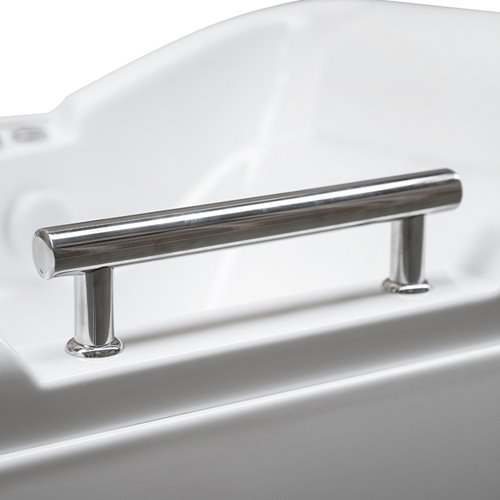 Wanna z hydromasażem narożna 140x80 cm Lemur 796 Hydrosan Lewa