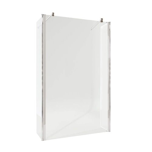 Ścianka prysznicowa 100 cm + 2 x ścianka boczna 32 cm BKP254T10 powłoka Clean Glass