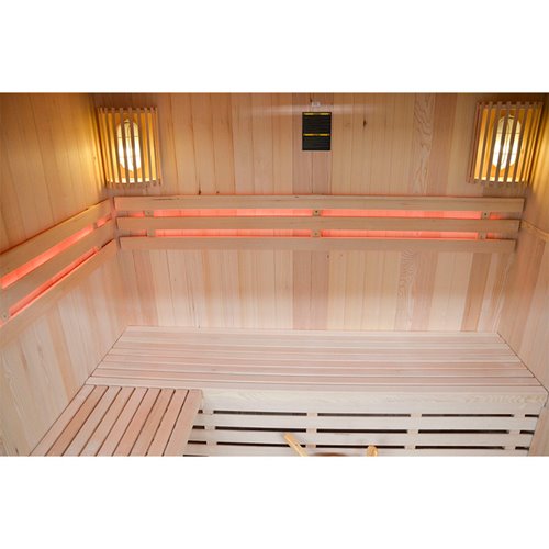 Sauna fińska 6 osobowa wysokotemperaturowa 6KW Harvia 180x160 cm Oslo5