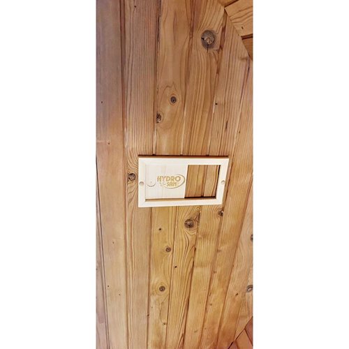 Sauna fińska ogrodowa zewnętrzna beczka 6 osobowa 210x240 Asker