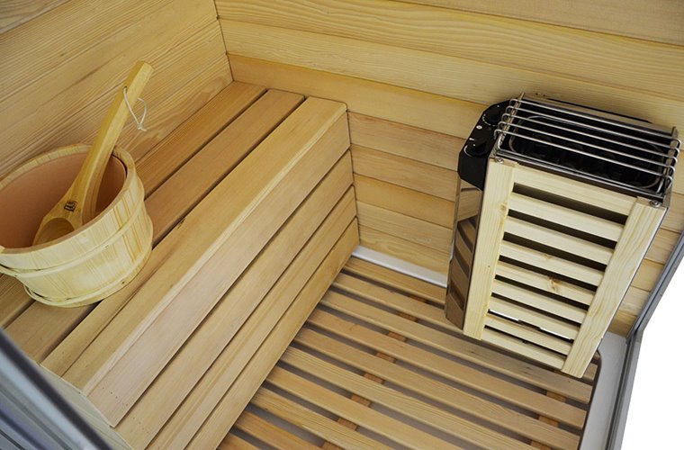 Sauno kabina prysznicowa prostokątna 180x110 cm MO-1752W PRAWA TRIO