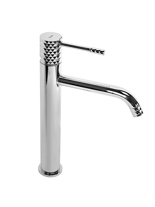 Bateria umywalkowa wysoka Rea Lungo Diamond Chrom