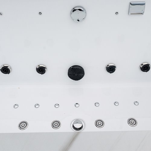 Wanna z hydromasażem prostokątna 180x100 cm Boston 926W Hydrosan