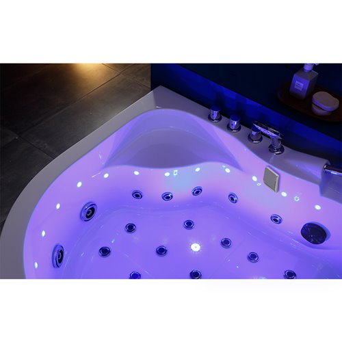 Wanna z hydromasażem asymetryczna Venezia 761 P 180x120