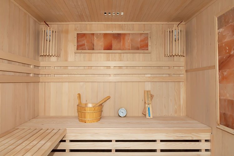 Sauna sucha fińska piec 6 KW Harvia BC60 + kamień solny 180X160X200CM MO-EA4S Mazur