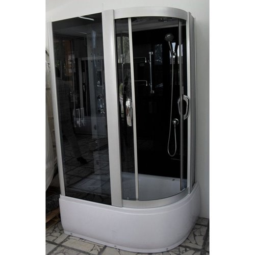 Kabina prysznicowa z hydromasażem 120x85 prawa MO-09912P