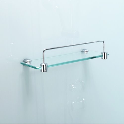 Kabina prysznicowa zabudowana na niskim brodziku półokrągła 80x80 WSH313A-80