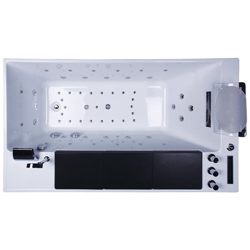 Wanna z hydromasażem prostokątna 180x100 cm Niagara 911