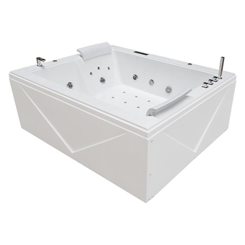 Wanna z hydromasażem Diablo 666 180x150