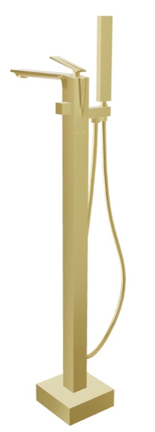 Bateria wannowa wolnostojąca złota Aspira Besco BW-A-ZL