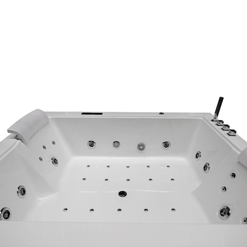 Wanna z hydromasażem Diablo 666 180x150