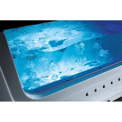 Wanna z hydromasażem prostokątna 170x130 cm Tugela-WH