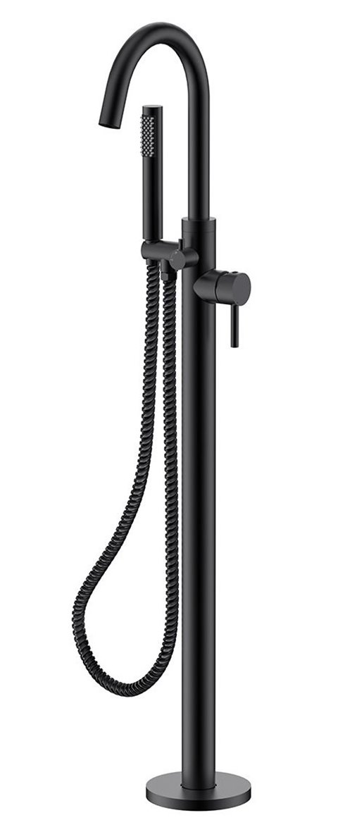 Bateria wannowa wolnostojąca czarna Veo II Besco BW-VII-CZ