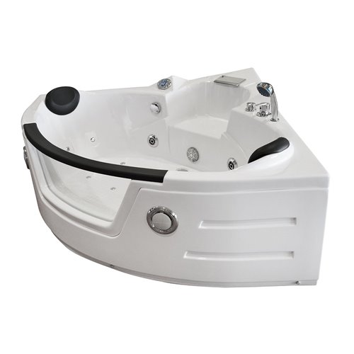 Wanna łazienkowa z hydromasażem Spa narożna 150x150 cm MO-0312