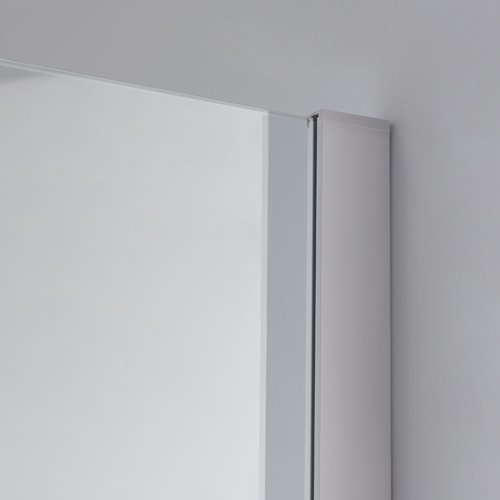 Biała kabina prysznicowa pięciokątna 80x80 drzwi uchylne KZ91A