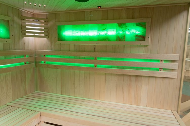 Sauna sucha fińska piec 6 KW Harvia BC60 + kamień solny 180X180X200CM MO-EA4CS Mazur